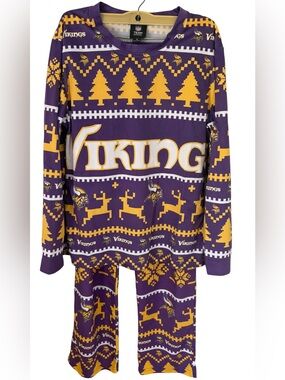 NFL Team Vikings Women’s Pajamas Size M - NWT